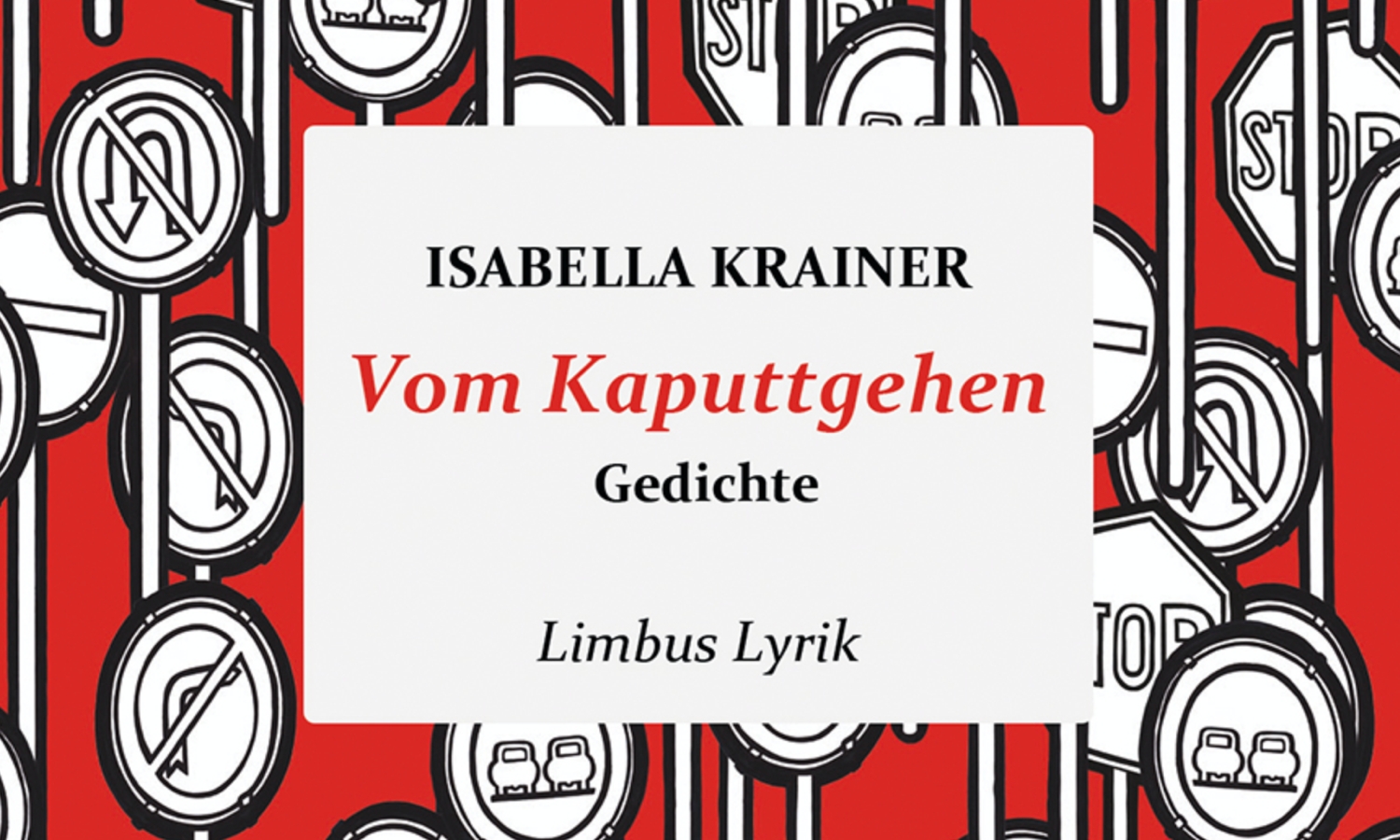 Isabella Krainer: Vom Kaputtgehen (Buchcover)